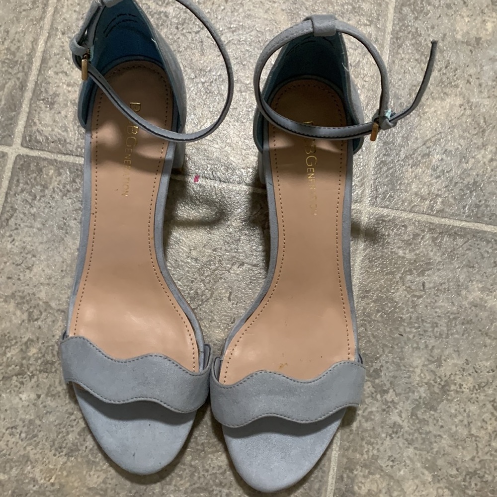 Bcbgeneration Microsuede Ankle Strap Sandals With… - image 2